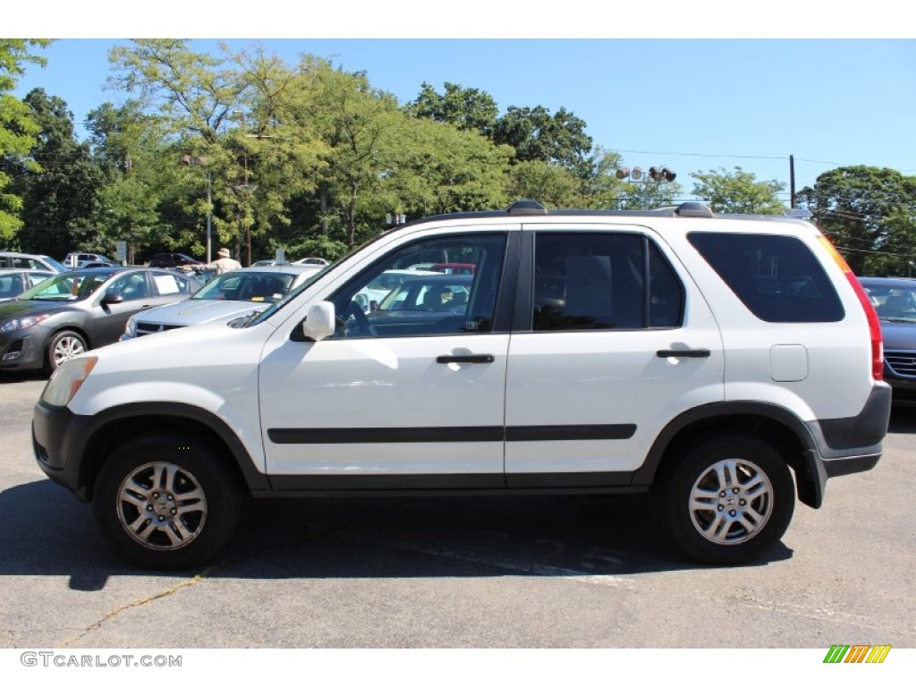2004 CR-V EX 4WD - Taffeta White / Black photo #1