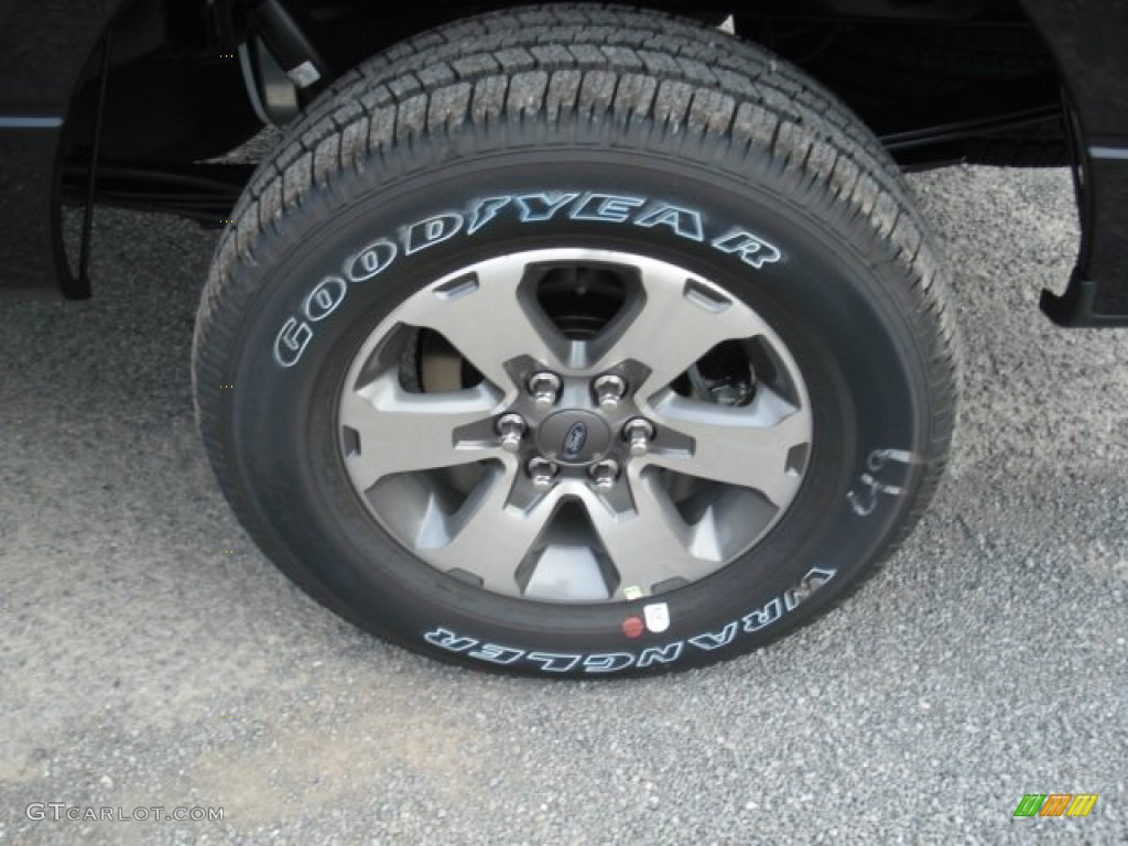 2012 Ford F150 XLT SuperCab 4x4 Wheel Photo #68489038