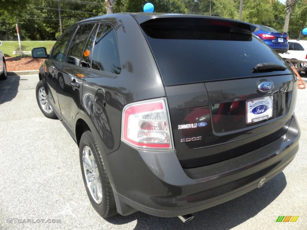 2007 Edge SEL Plus - Carbon Metallic / Charcoal Black photo #16