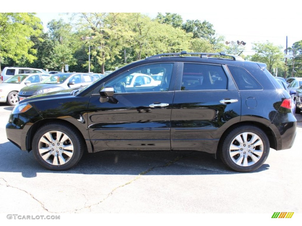 2010 RDX SH-AWD Technology - Crystal Black Pearl / Ebony photo #1