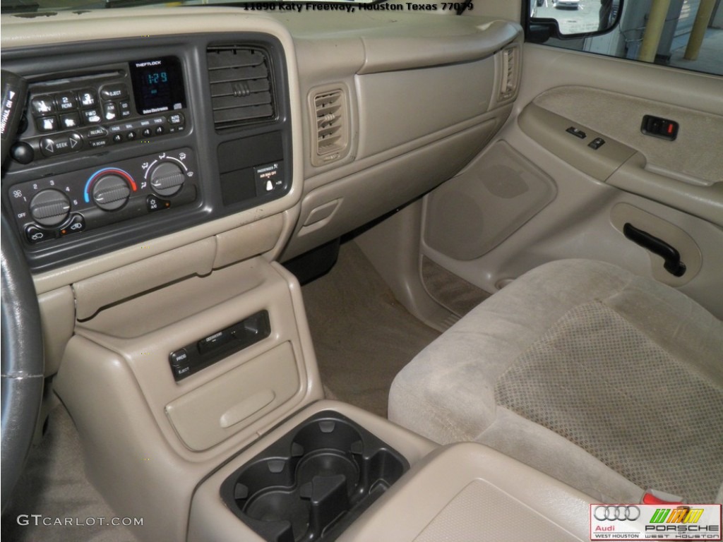 2002 Silverado 1500 LS Extended Cab - Onyx Black / Tan photo #8