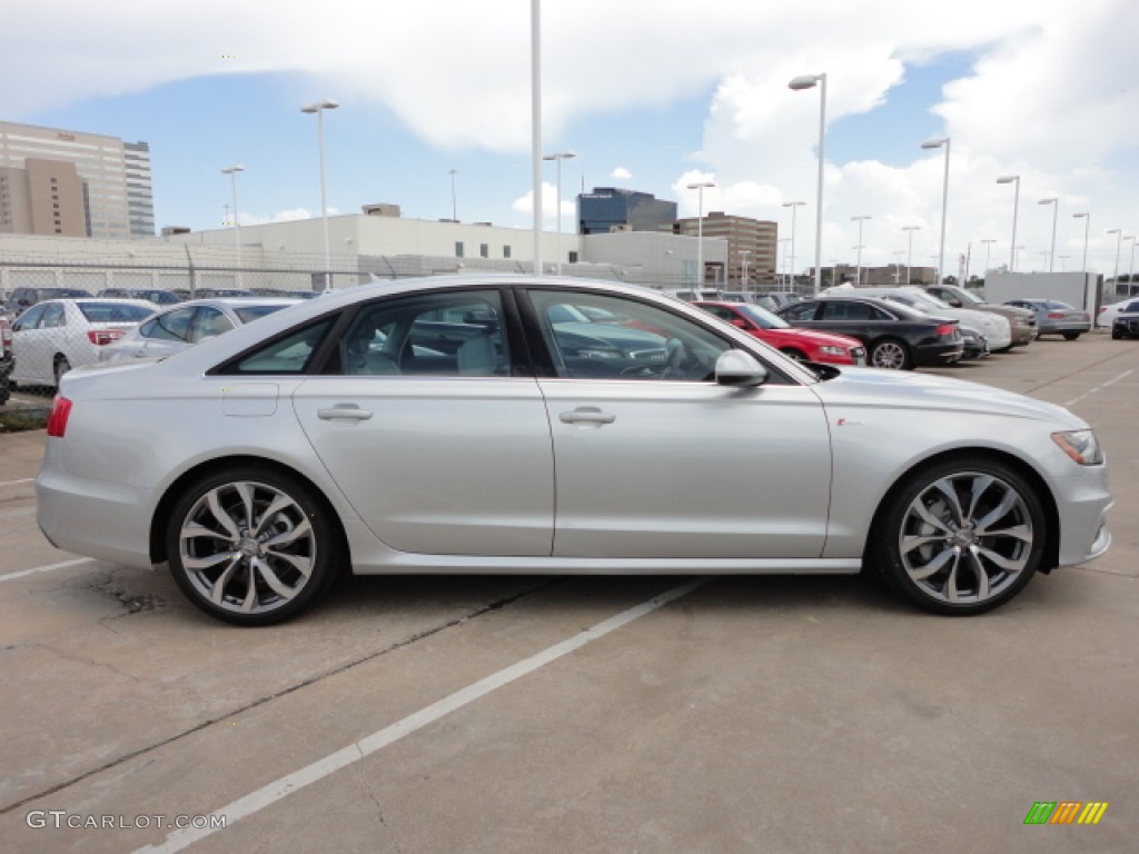 Ice Silver Metallic 2013 Audi A6 3.0T quattro Sedan Exterior Photo #68491253