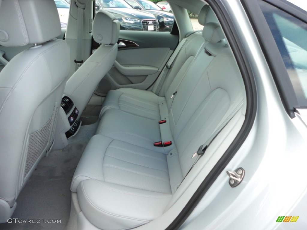 2013 Audi A6 3.0T quattro Sedan Rear Seat Photo #68491270
