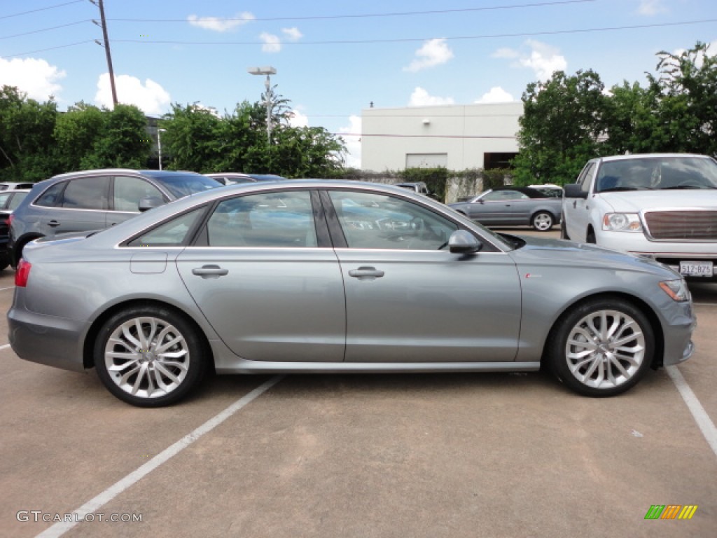 Quartz Gray Metallic 2013 Audi A6 3.0T quattro Sedan Exterior Photo #68491406