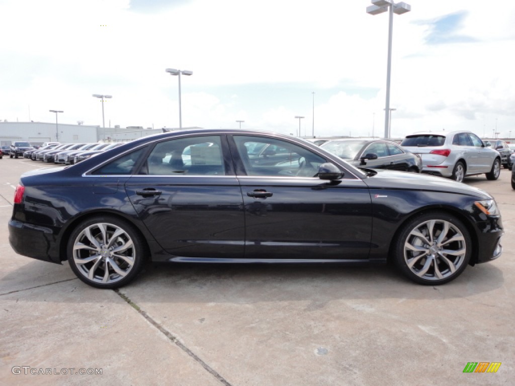 Moonlight Blue Metallic 2013 Audi A6 3.0T quattro Sedan Exterior Photo #68491501