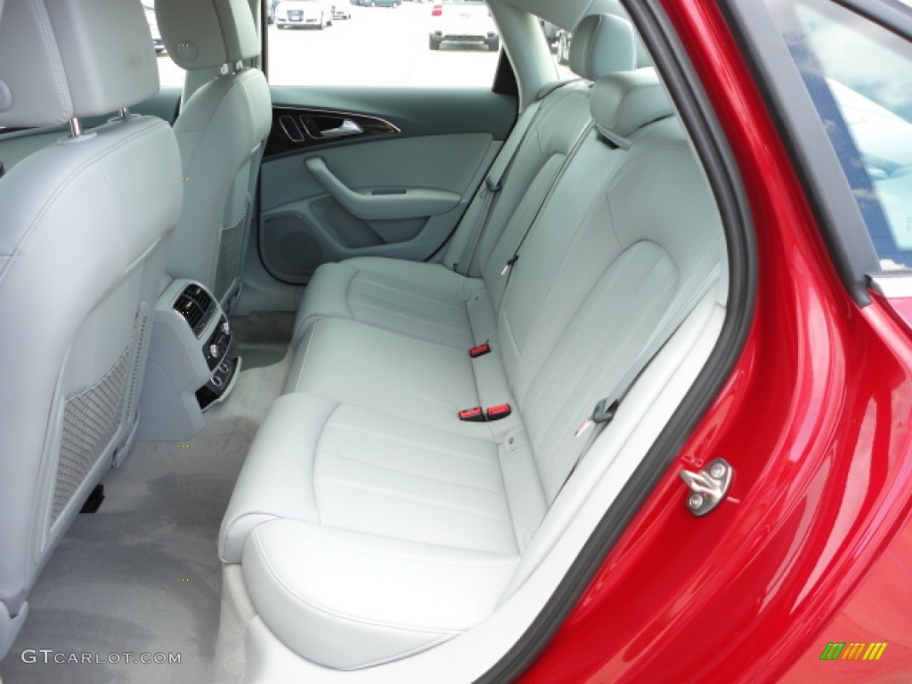 2013 Audi A6 3.0T quattro Sedan Rear Seat Photo #68491612