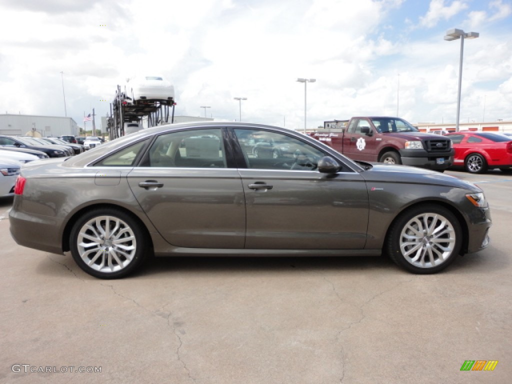 Dakota Gray Metallic 2013 Audi A6 3.0T quattro Sedan Exterior Photo #68491690