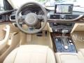 Velvet Beige 2013 Audi A6 3.0T quattro Sedan Dashboard