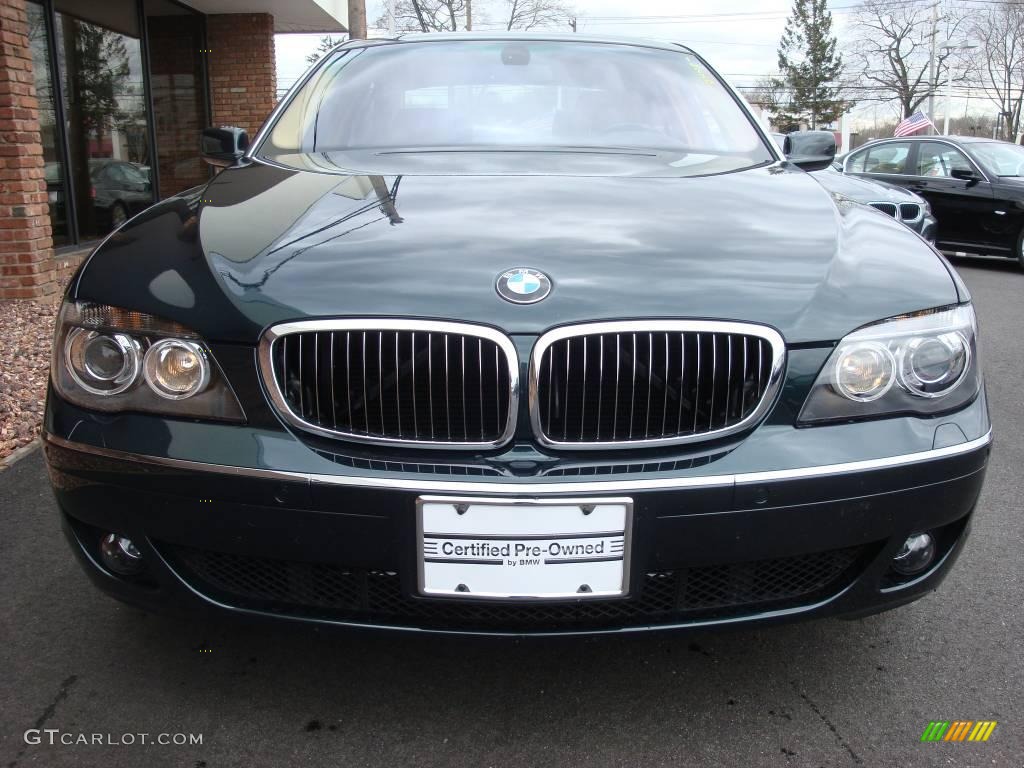 2006 7 Series 750Li Sedan - Deep Green Metallic / Dark Beige/Beige III photo #2