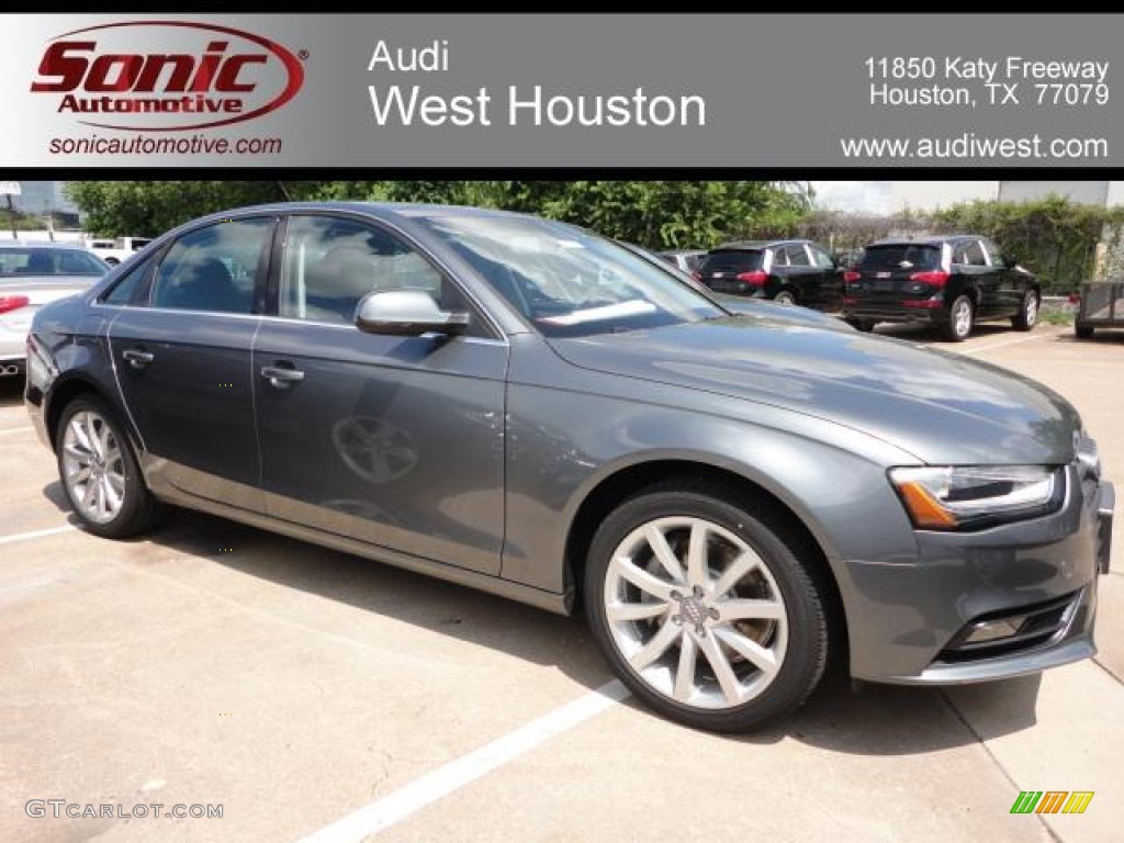 Monsoon Gray Metallic Audi A4