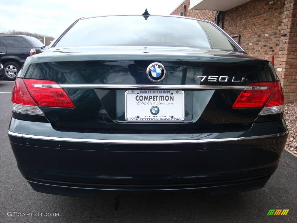 2006 7 Series 750Li Sedan - Deep Green Metallic / Dark Beige/Beige III photo #5