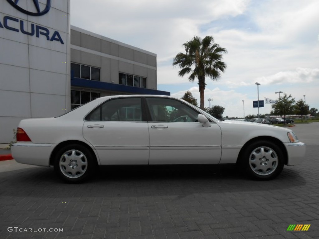 2000 RL 3.5 Sedan - Premium White Pearl / Parchment photo #6
