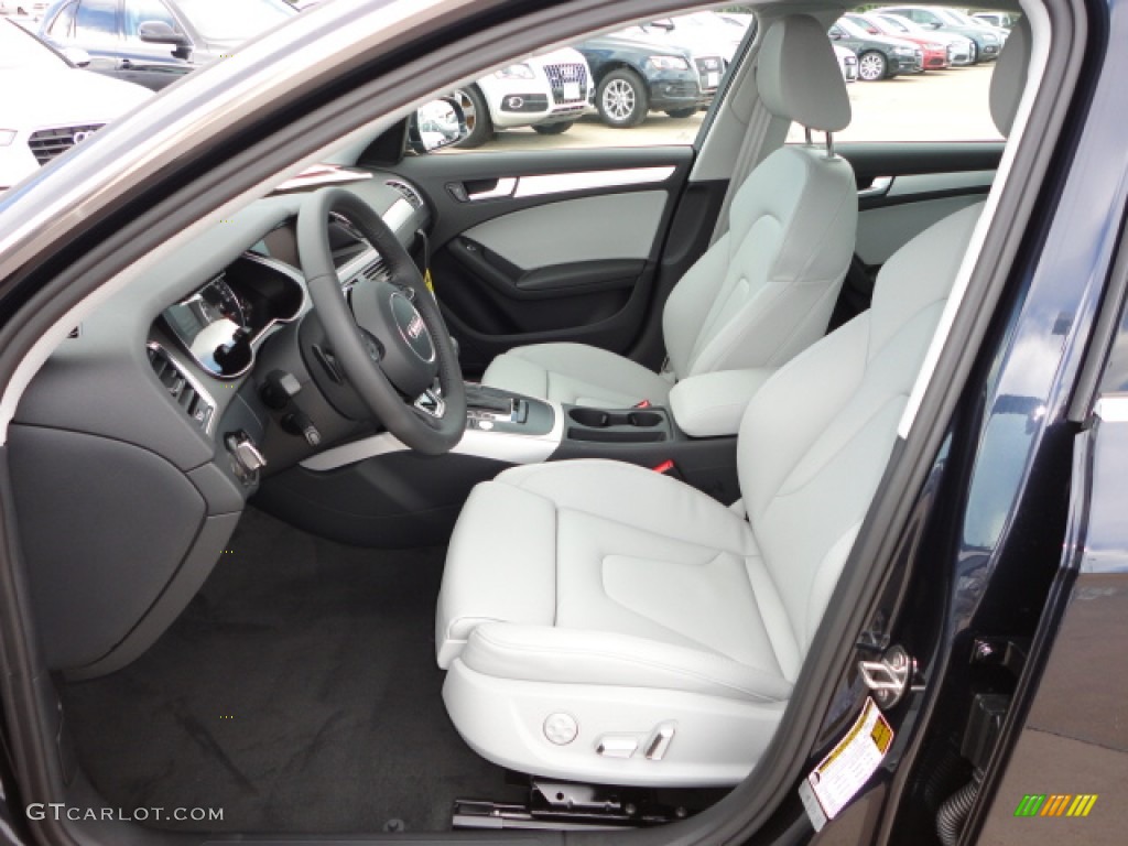 Titanium Gray Interior 2013 Audi A4 2.0T Sedan Photo #68492233
