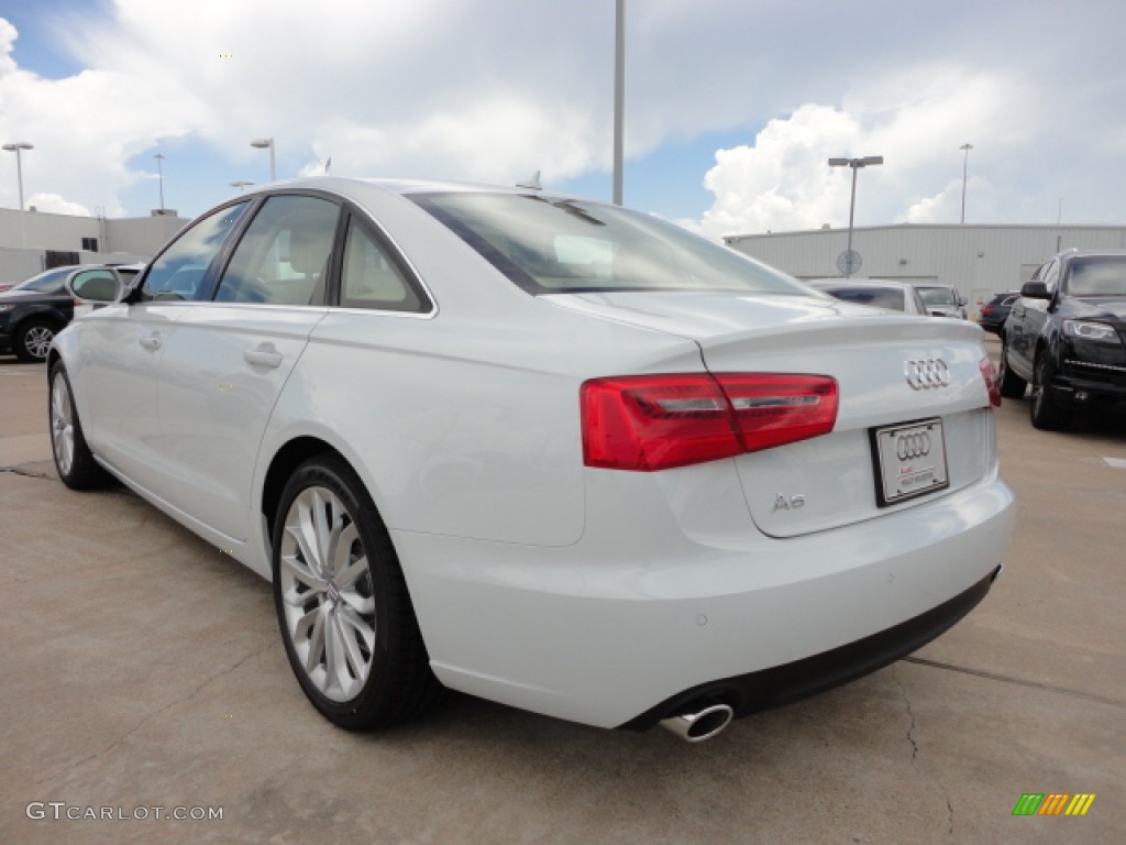 Glacier White Metallic 2013 Audi A6 2.0T Sedan Exterior Photo #68492395