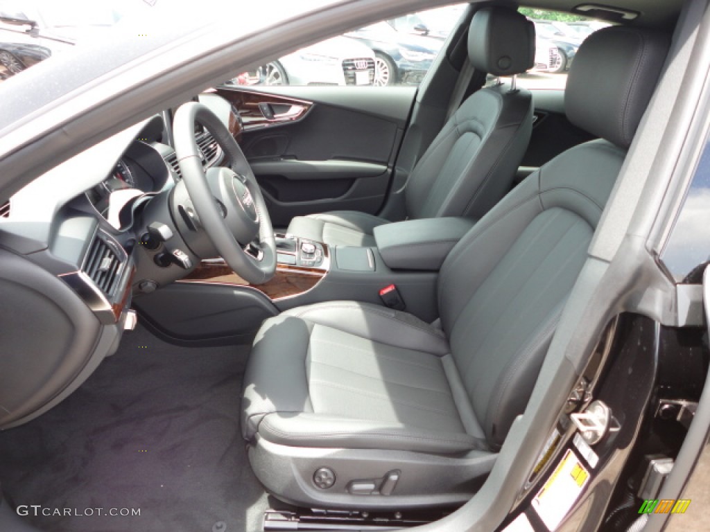 2013 Audi A7 3.0T quattro Prestige Front Seat Photo #68492518