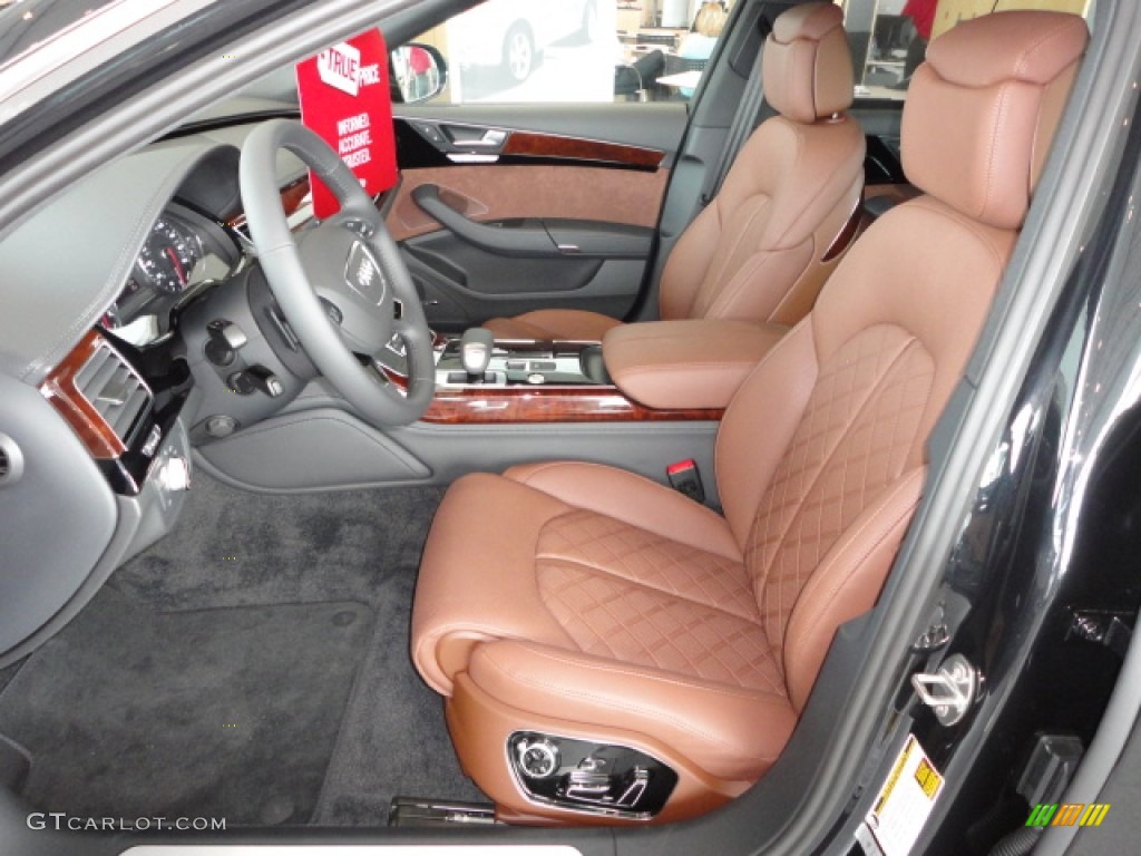 2013 Audi A8 L 3.0T quattro Front Seat Photo #68492604