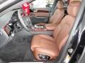 Nougat Brown 2013 Audi A8 L 3.0T quattro Interior Color