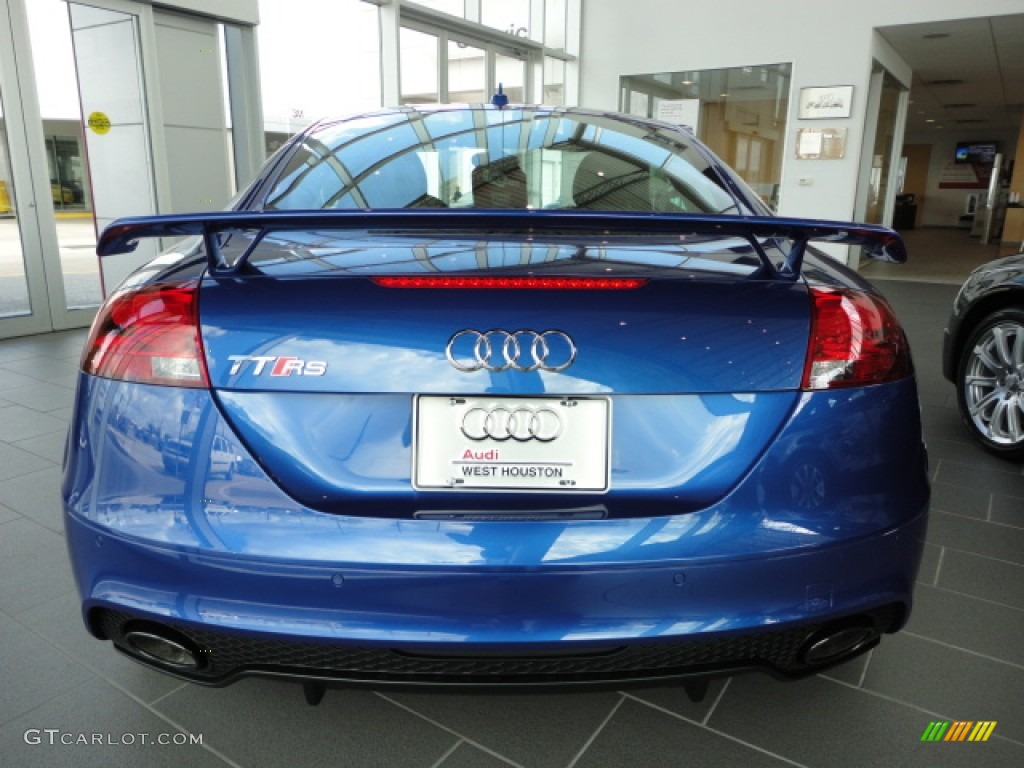 2013 TT RS quattro Coupe - Sepang Blue Pearl Effect / Black photo #3