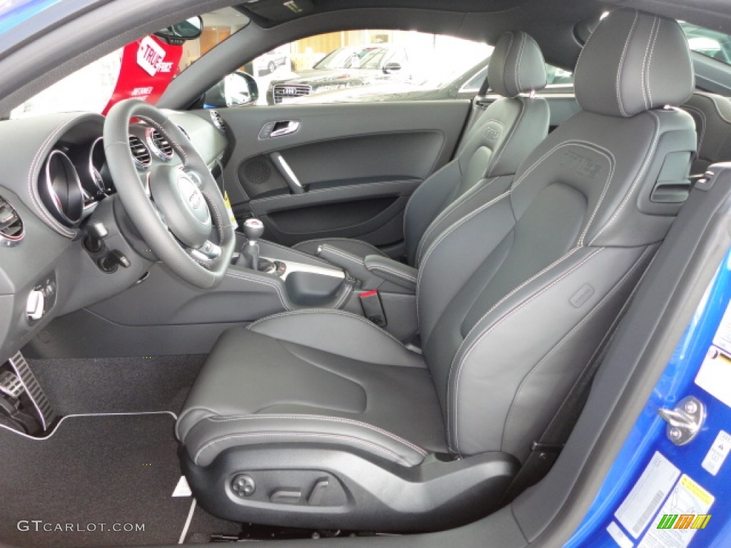 Black Interior 2013 Audi TT RS quattro Coupe Photo #68492880