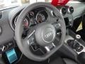 Black 2013 Audi TT RS quattro Coupe Steering Wheel