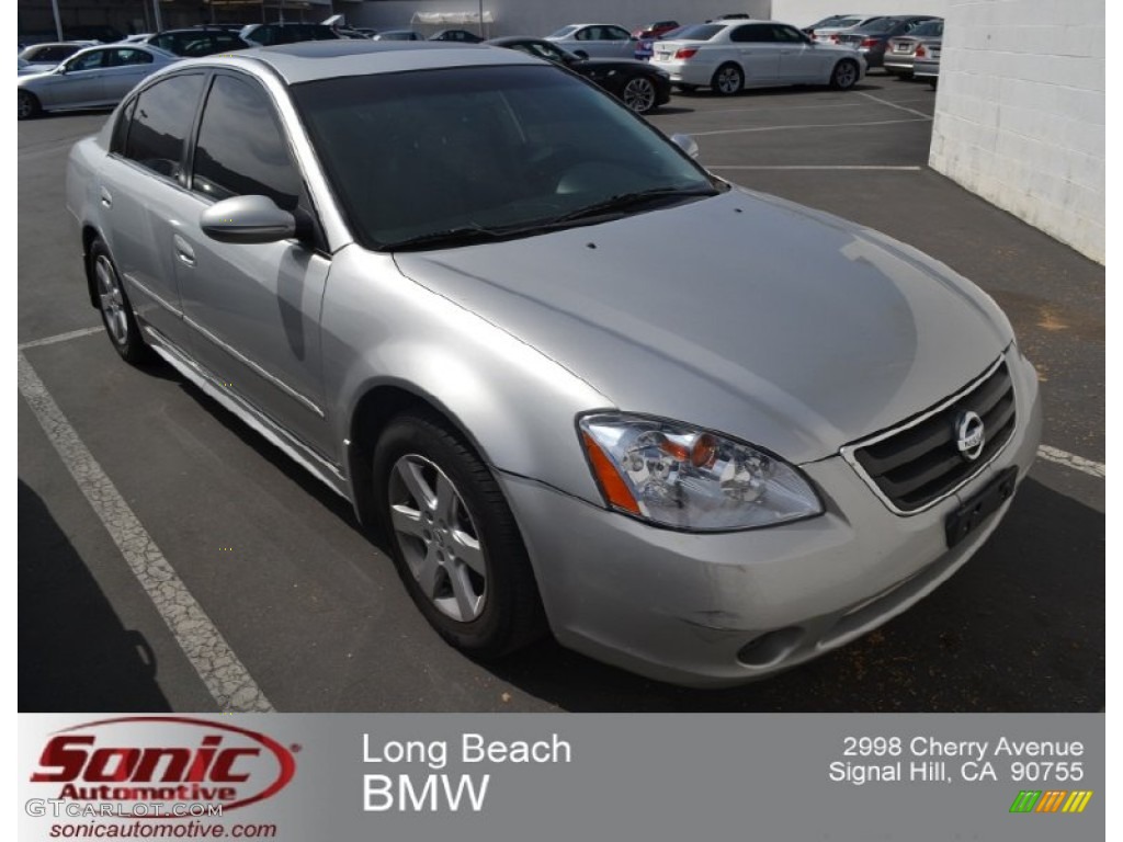 2003 Altima 2.5 SL - Sheer Silver Metallic / Charcoal photo #1