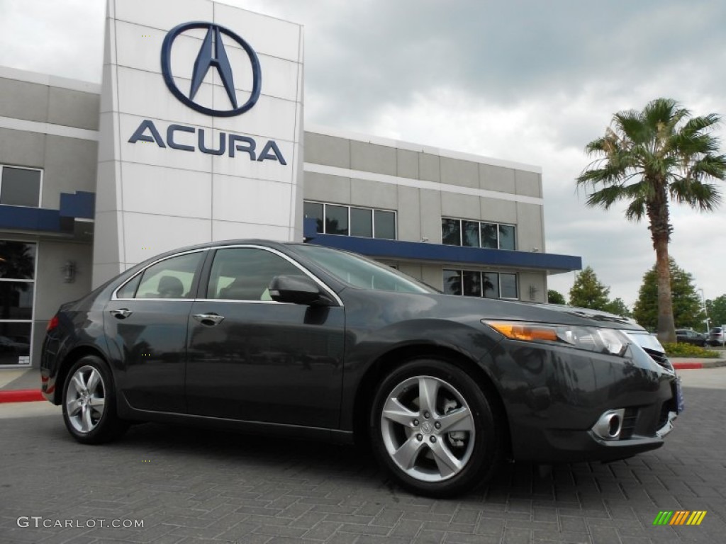 2012 TSX Sedan - Graphite Luster Metallic / Ebony photo #1