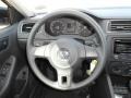 Titan Black Steering Wheel Photo for 2013 Volkswagen Jetta #68494878