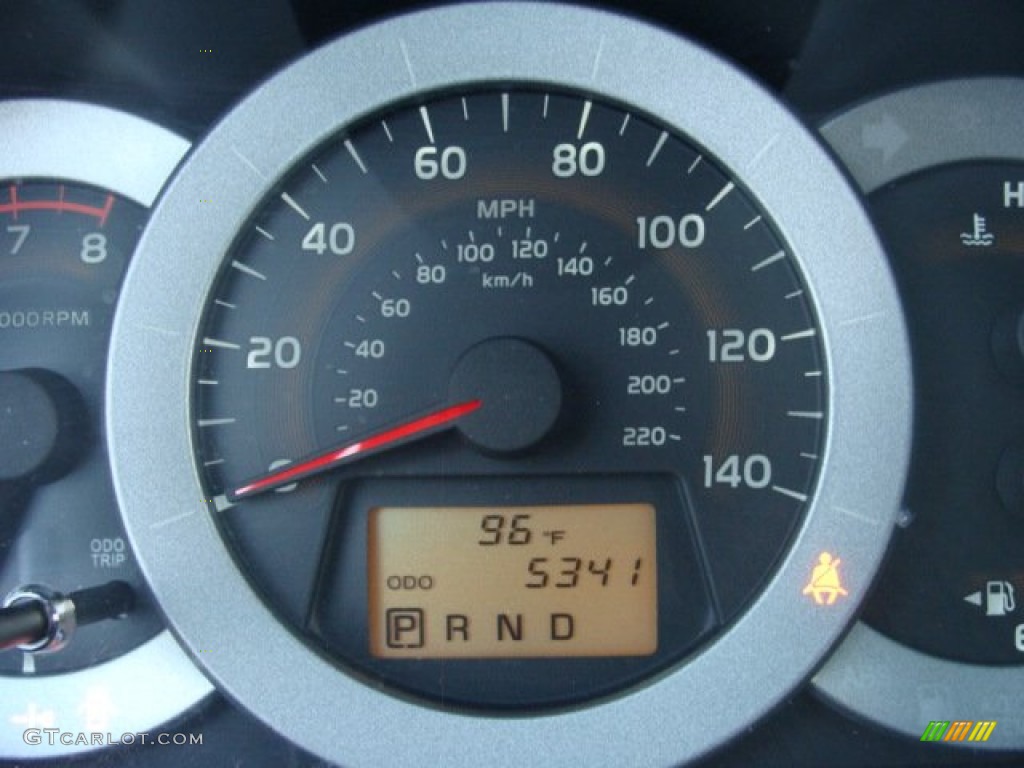 2012 RAV4 Limited 4WD - Black Forest Pearl / Sand Beige photo #10