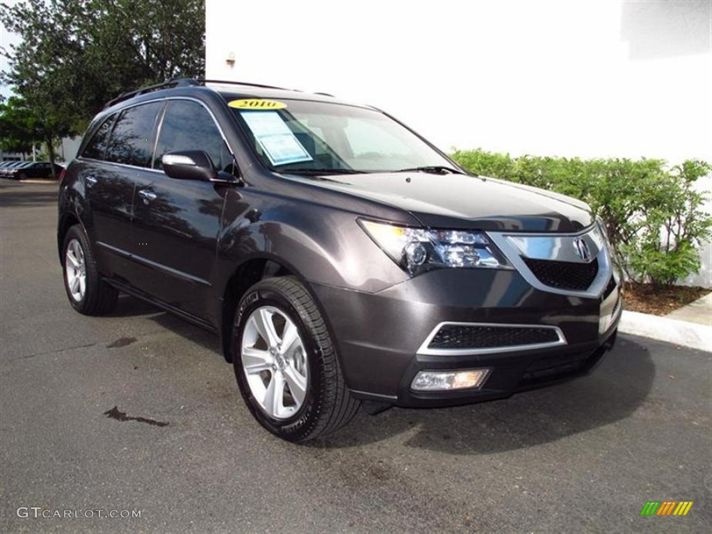 2010 MDX Technology - Grigio Metallic / Taupe Gray photo #1