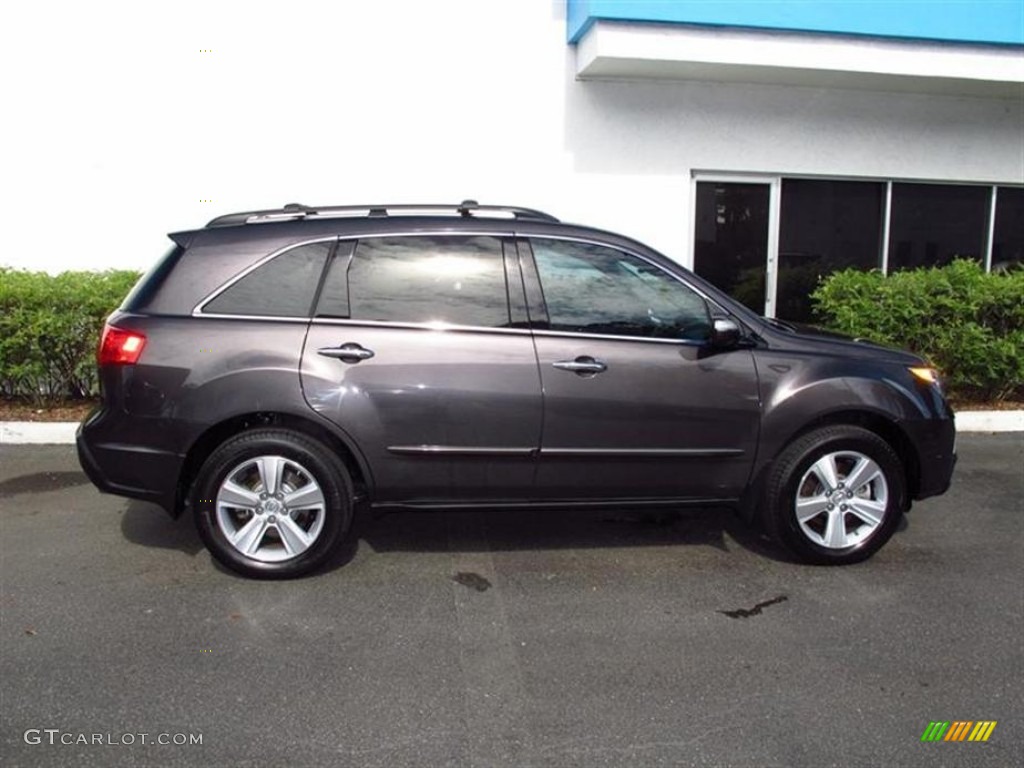 2010 MDX Technology - Grigio Metallic / Taupe Gray photo #2