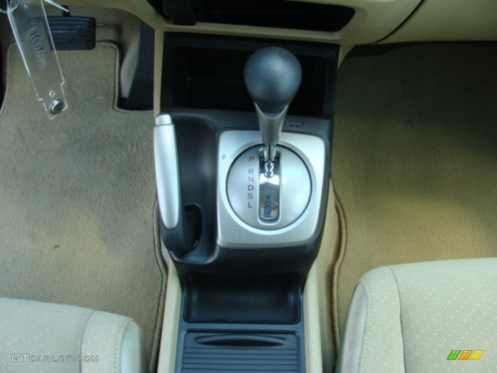 2008 Civic Hybrid Sedan - Magnetic Pearl / Ivory photo #12