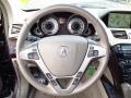 Taupe Gray Steering Wheel Photo for 2010 Acura MDX #68496277