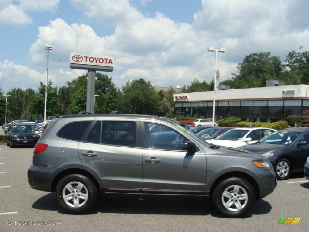 2009 Santa Fe GLS - Steel Gray / Gray photo #1