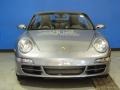 2006 Seal Grey Metallic Porsche 911 Carrera Cabriolet  photo #2