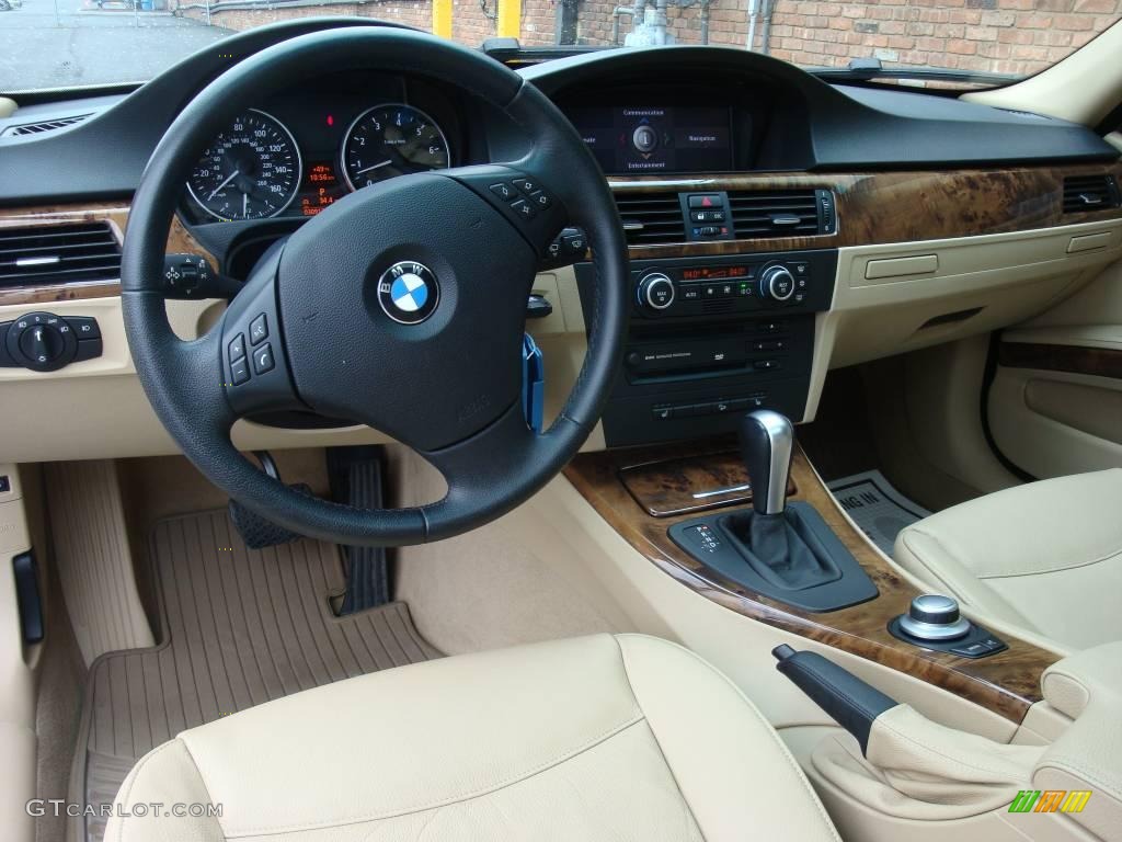 2007 3 Series 328xi Sedan - Alpine White / Beige photo #11