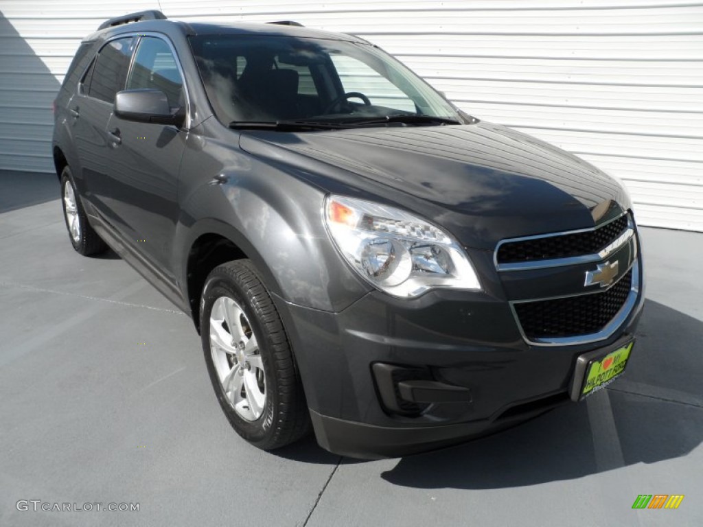 2010 Equinox LT - Cyber Gray Metallic / Jet Black photo #1