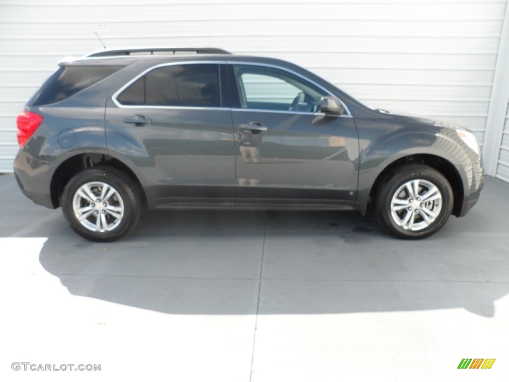 2010 Equinox LT - Cyber Gray Metallic / Jet Black photo #2