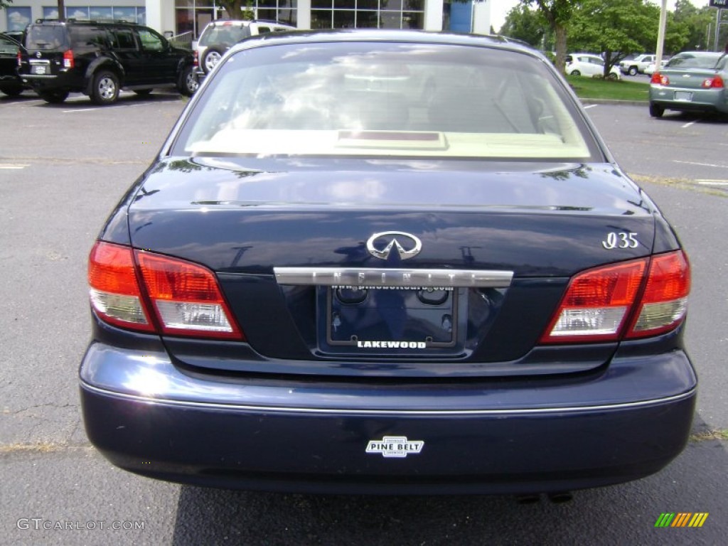 2004 I 35 - Midnight Blue Metallic / Beige photo #5