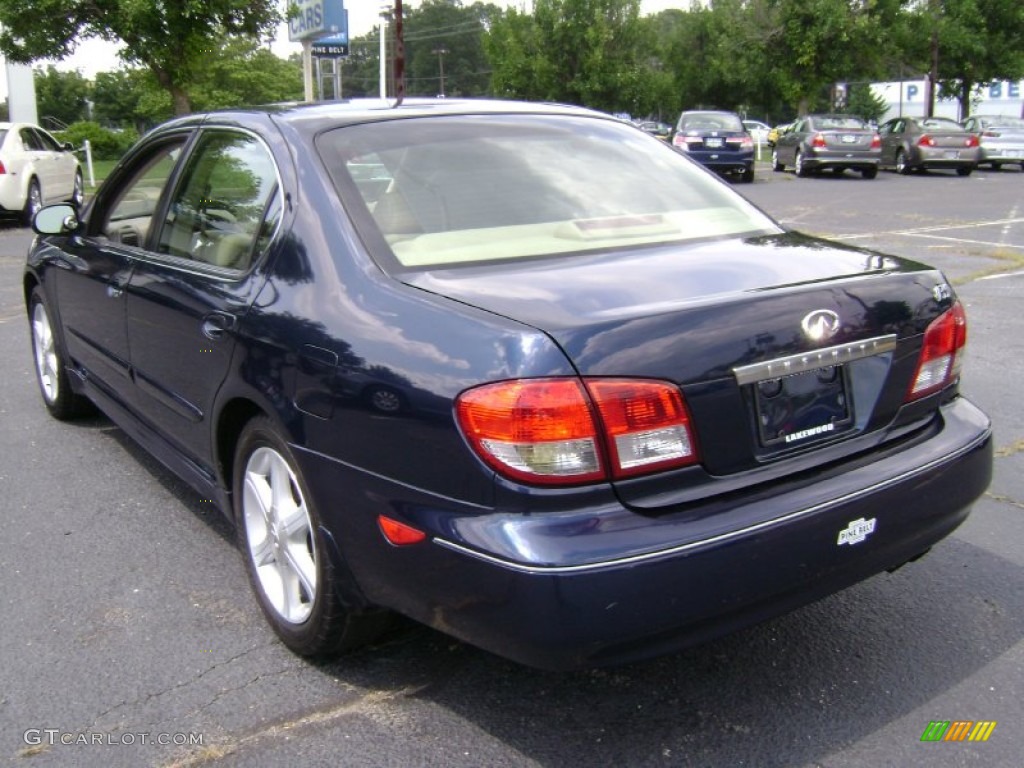 2004 I 35 - Midnight Blue Metallic / Beige photo #6