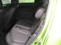 2013 Chevrolet Spark Dark Pewter/Green Interior Rear Seat Photo