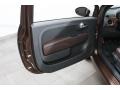 Sport Tessuto Marrone/Nero (Brown/Black) 2012 Fiat 500 Sport Door Panel