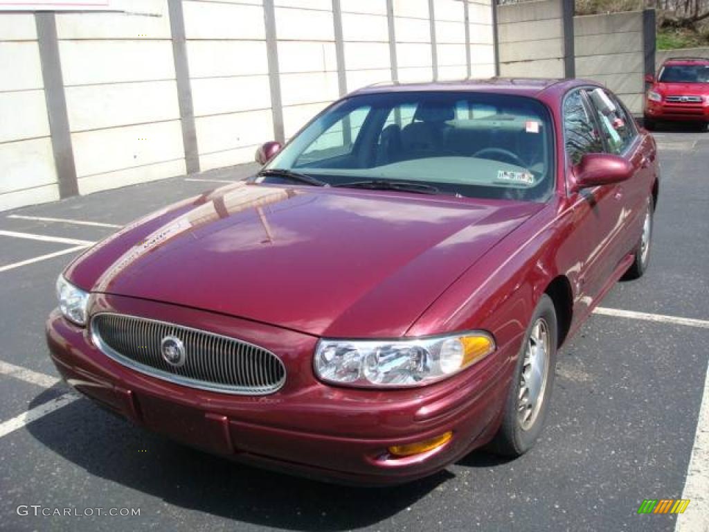 2001 LeSabre Custom - Medium Red Pearl / Medium Gray photo #8