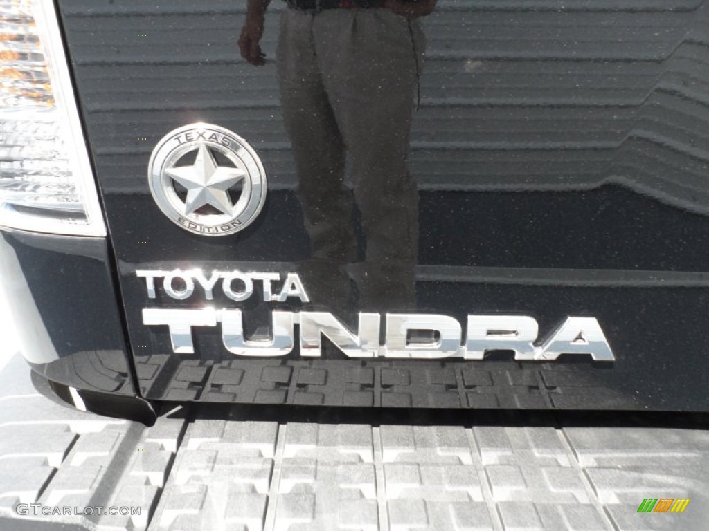 2012 Tundra Texas Edition CrewMax - Black / Black photo #11