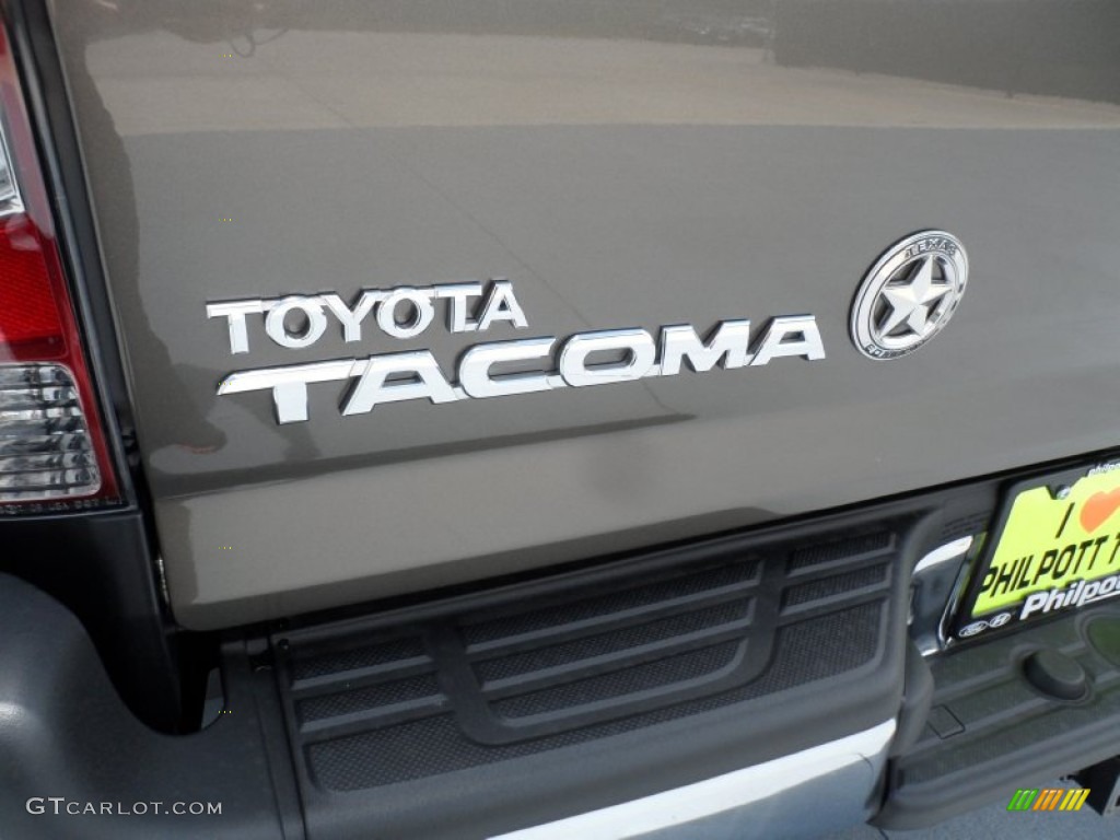 2012 Tacoma V6 Texas Edition Double Cab 4x4 - Pyrite Mica / Graphite photo #14