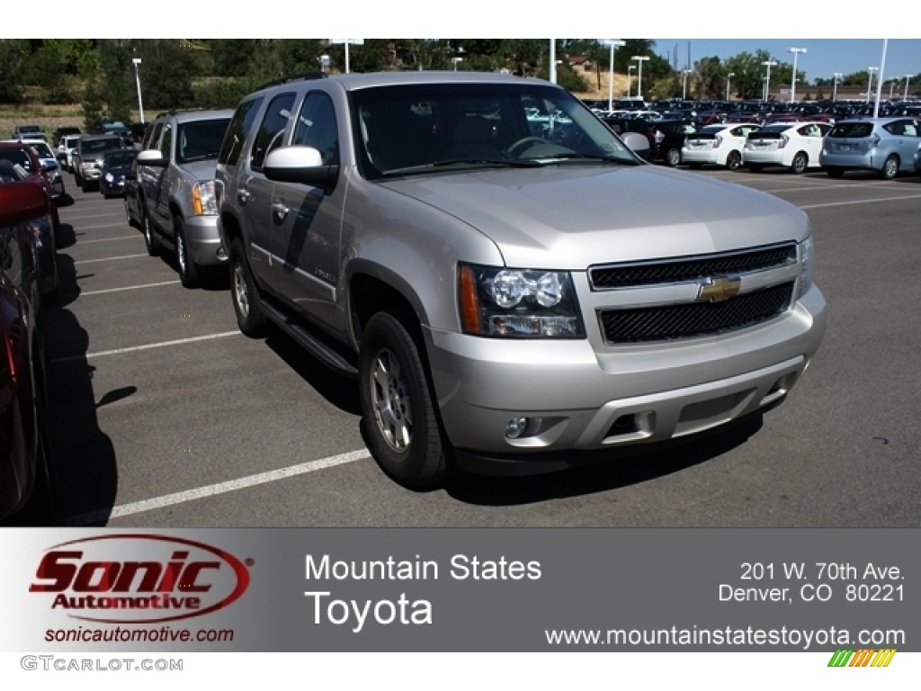 2008 Tahoe LT 4x4 - Silver Birch Metallic / Light Titanium/Dark Titanium photo #1