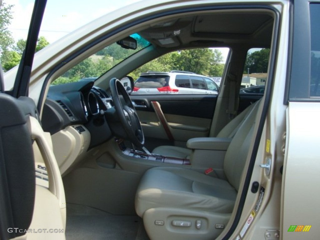 2009 Highlander Limited 4WD - Sandy Beach Metallic / Sand Beige photo #10