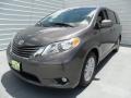 2012 Predawn Gray Mica Toyota Sienna XLE  photo #6