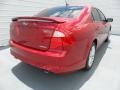 2012 Red Candy Metallic Ford Fusion SE V6  photo #3