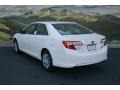 2012 Super White Toyota Camry Hybrid LE  photo #2