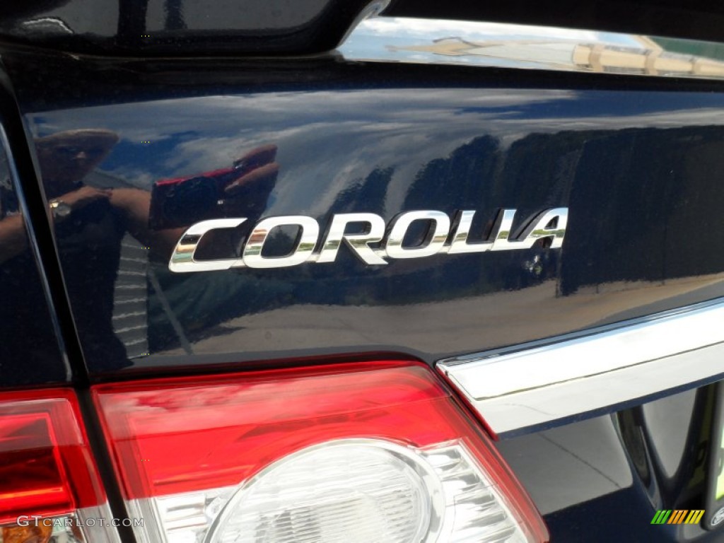 2012 Corolla S - Nautical Blue Metallic / Dark Charcoal photo #13